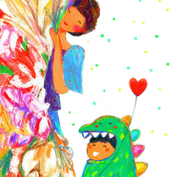 Bibsisita Premium T-Shirt - DINO BOY