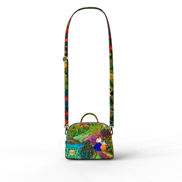 Bibsisita Handbag with strap - Secret Garden