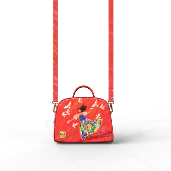 Bibsisita Handbag with straps - Liham