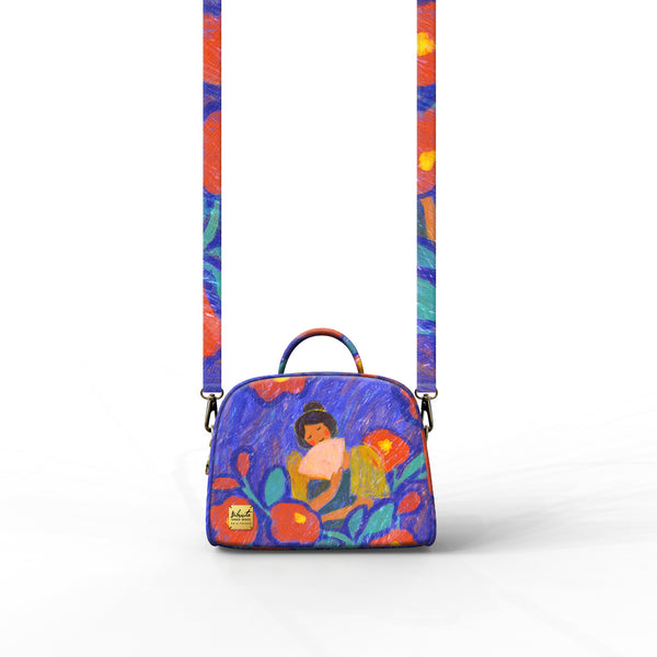 Bibsisita Handbag with strap - Pamaypay