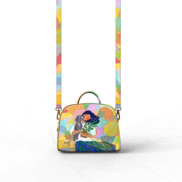 Bibsisita Handbag with strap - Saya