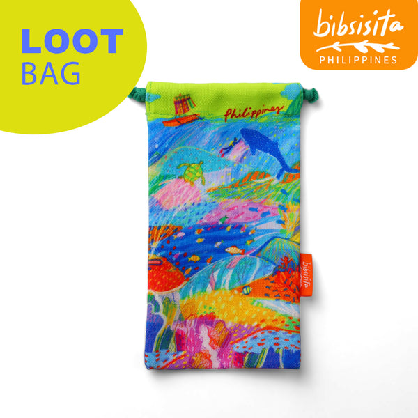 Bibsisita CANVAS LOOT BAG- DAGAT