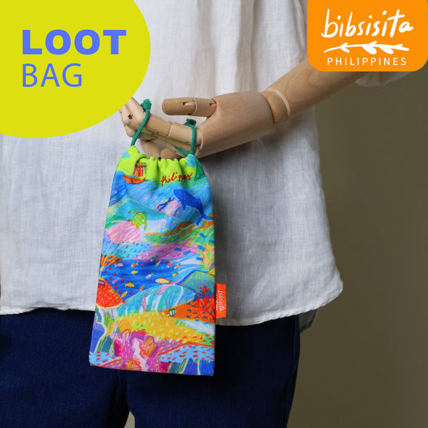 Bibsisita CANVAS LOOT BAG- DAGAT