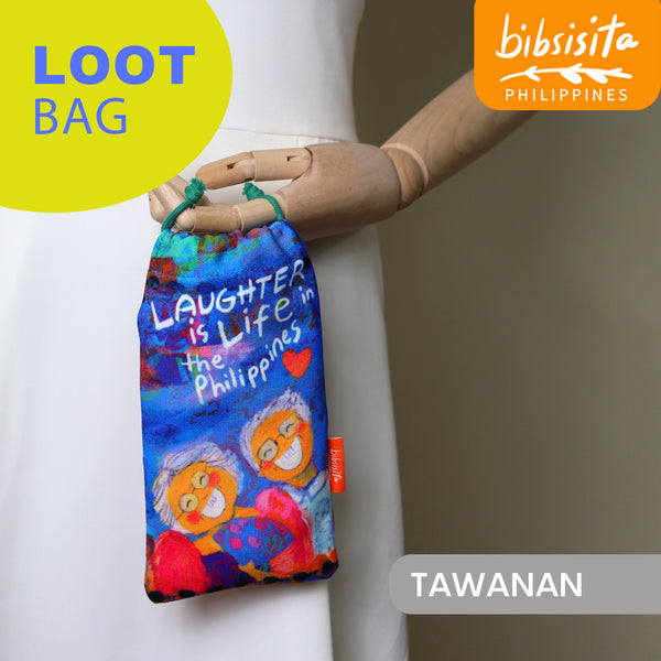 Bibsisita CANVAS LOOT BAG- TAWANAN
