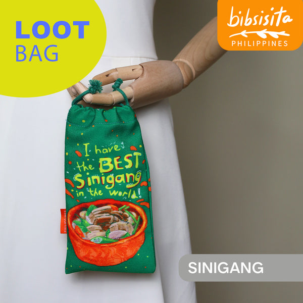 Bibsisita CANVAS LOOT BAG- SINIGANG