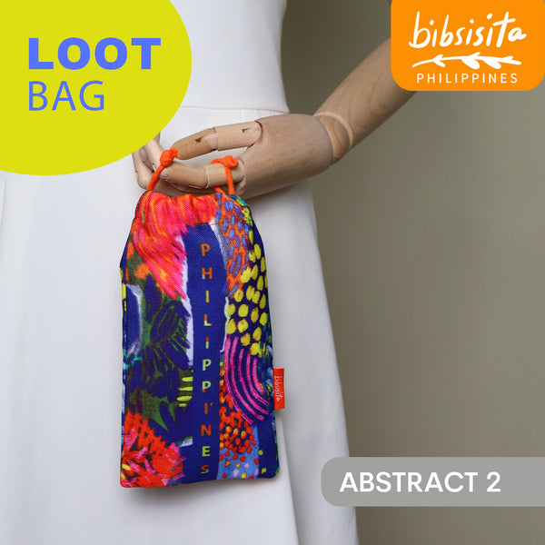 Bibsisita CANVAS LOOT BAG- ABSTRACT 5