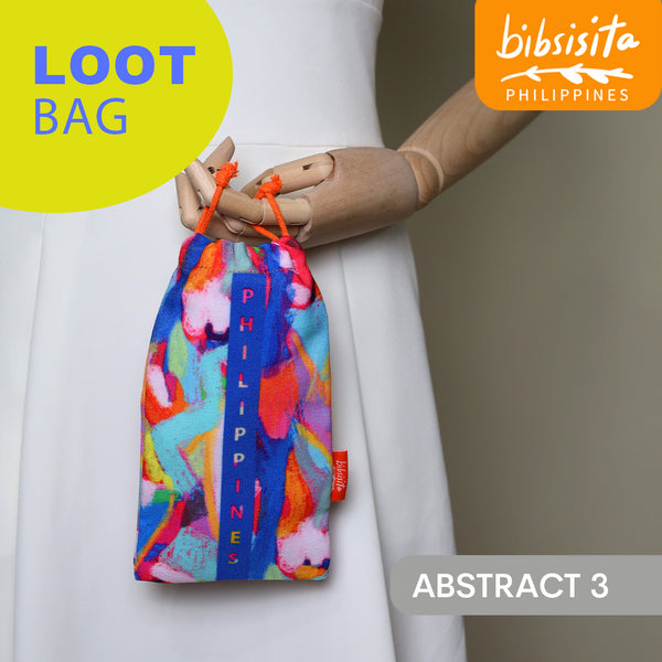 Bibsisita CANVAS LOOT BAG- ABSTRACT 3