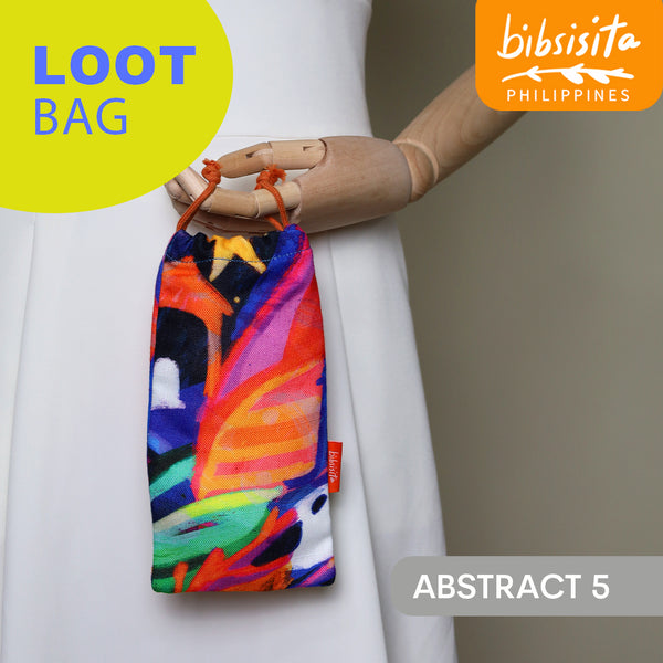 Bibsisita CANVAS LOOT BAG- CHRISTMAS