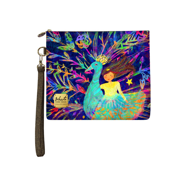 Bibsisita Wristlet - The Peacock And The Little Princess