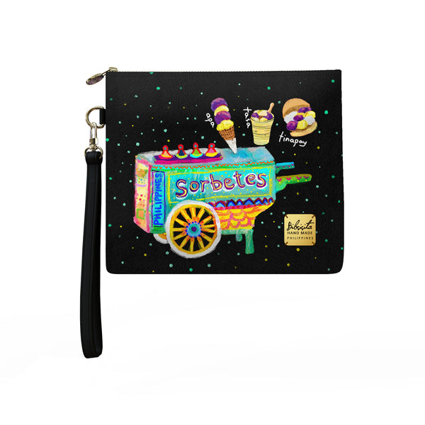 Bibsisita Wristlet - Sorbetes - Black