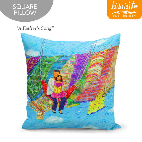 Bibsisita Pillow Case Square 20x20 - A Father's Song