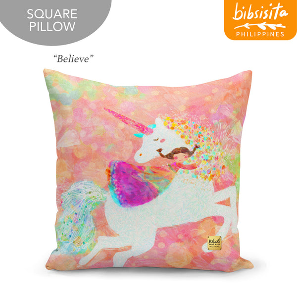 Bibsisita Pillow Case Square 20x20 - Believe