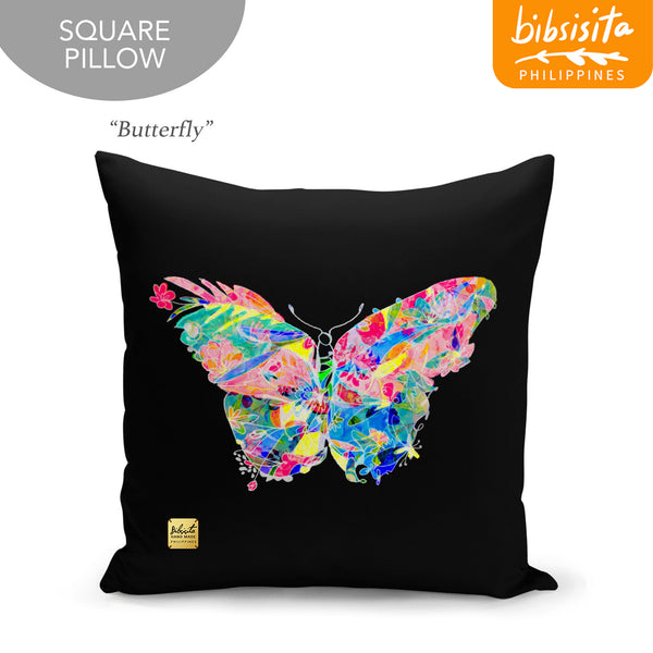 Bibsisita Pillow Case Square 20x20 - Butterfly