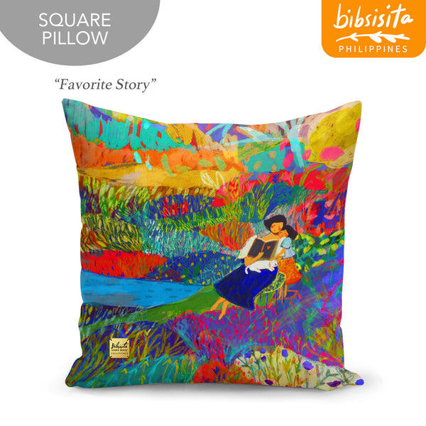 Bibsisita Pillow Case Square 20x20 - Favorite Story