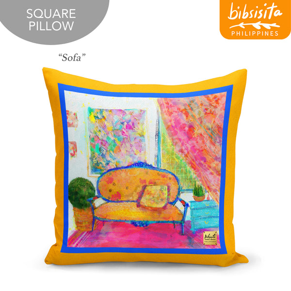 Bibsisita Pillow Case Square 20x20 - Sofa