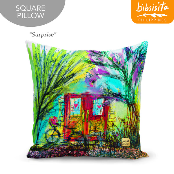 Bibsisita Pillow Case Square 20x20 - Surprise