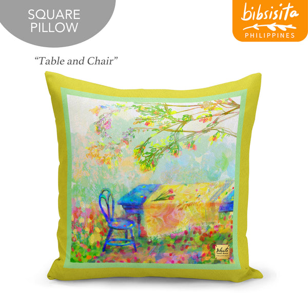 Bibsisita Pillow Case Square 20x20 - Table And Chair