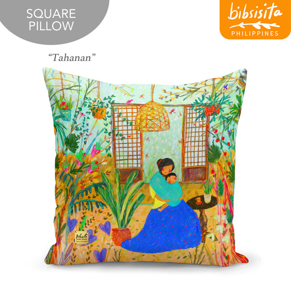 Bibsisita Pillow Case Square 20x20 - Tahanan
