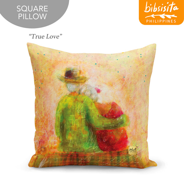 Bibsisita Pillow Case Square 20x20 - True Love
