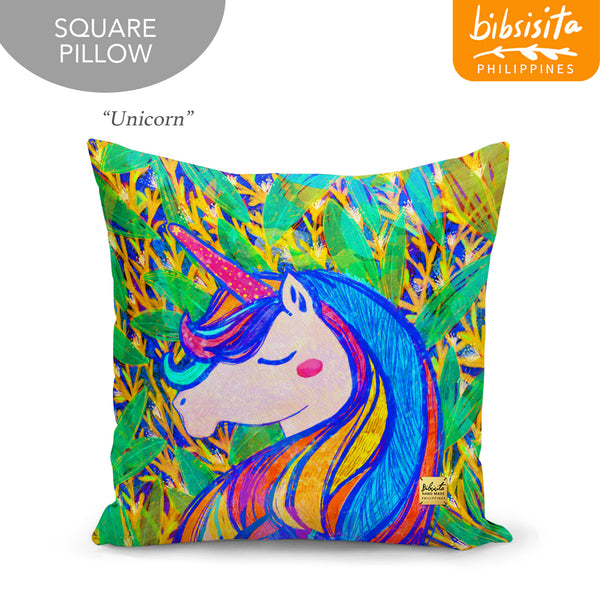 Bibsisita Pillow Case Square 20x20 - Unicorn