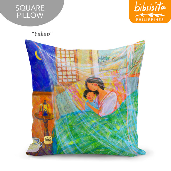 Bibsisita Pillow Case Square 20x20 - Yakap