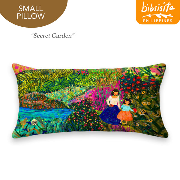Bibsisita Pillow Case Small 19.5x10 - Secret Garden