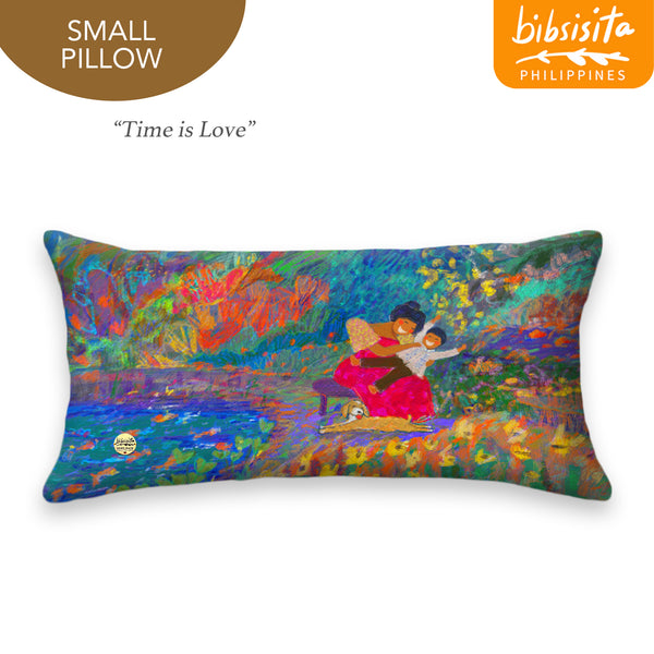 Bibsisita Pillow Case Small 19.5x10 - Time is Love