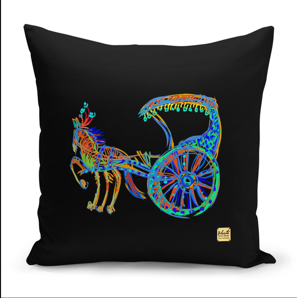 Bibsisita Pillow Case Square 20x20 - Kalesa - Lines
