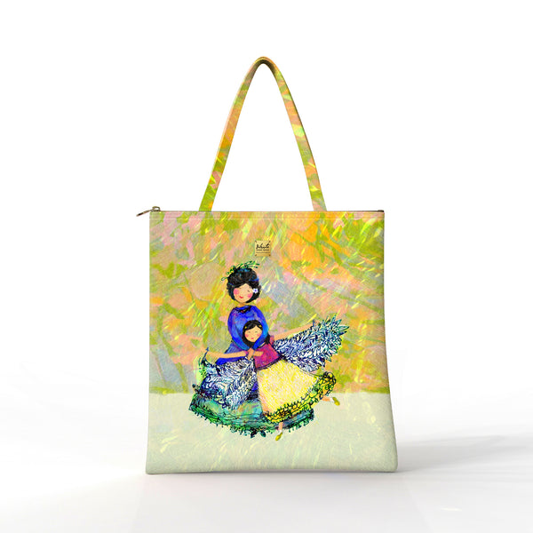 Bibsisita Tote Bag Velvet-Fly with Me