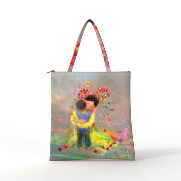 Bibsisita Tote Bag Velvet- I Love You More Than All The Flowers In The World