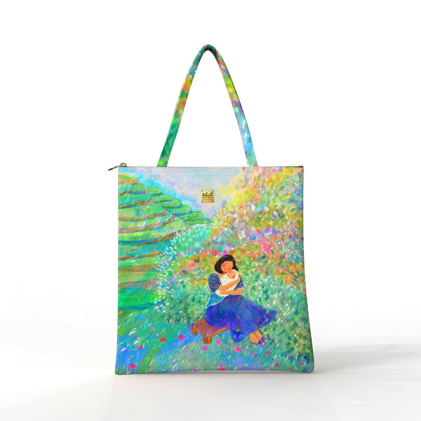 Bibsisita Tote Bag Velvet- Mother's Song