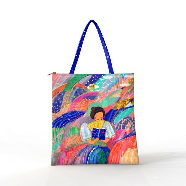 Bibsisita Tote Bag Velvet- Time Well Spent