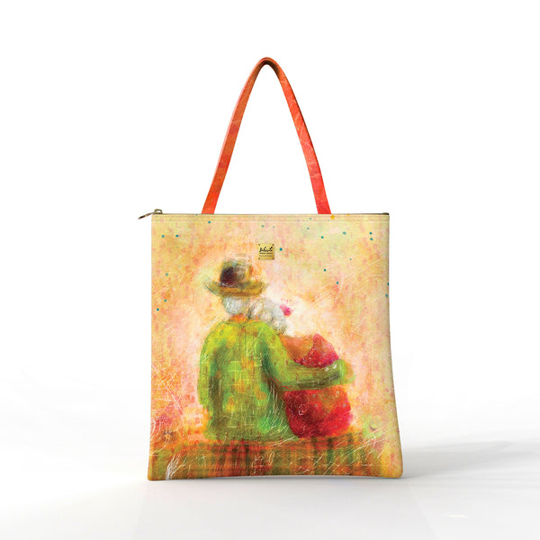 Bibsisita Tote Bag Velvet- True Love