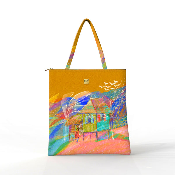 Bibsisita Tote Bag Velvet- Unwinding