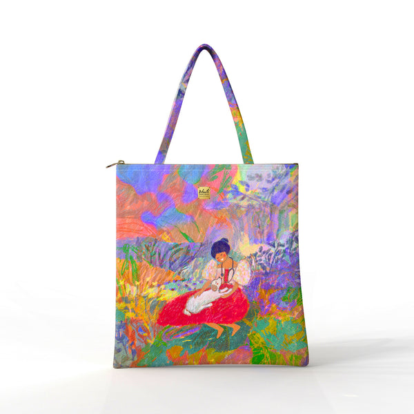 Bibsisita Tote Bag Velvet - Know That I Love You