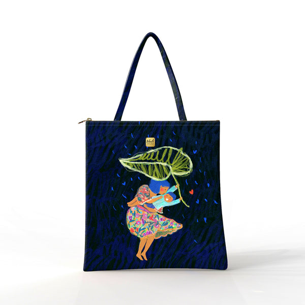 Bibsisita Tote Bag Velvet - Tickle