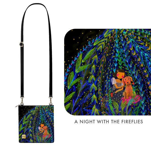 Bibsisita Sling Bag - A Night with Fireflies