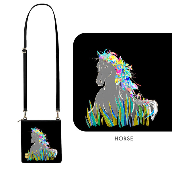 Bibsisita Sling Bag - Horse