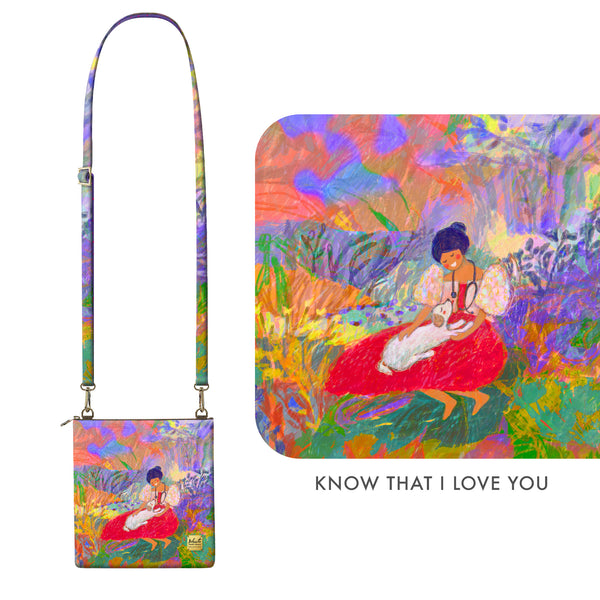Bibsisita Sling Bag - Know that I Love You