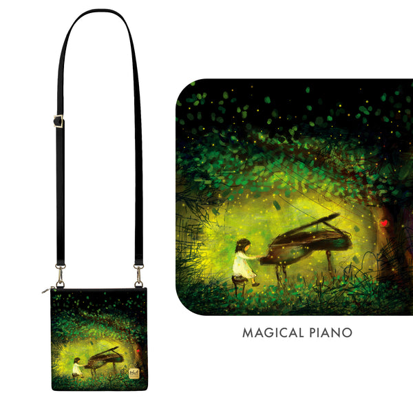 Bibsisita Sling Bag - Magical Piano