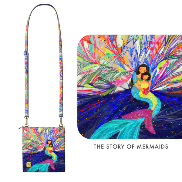 Bibsisita Sling Bag - The Story of Mermaids