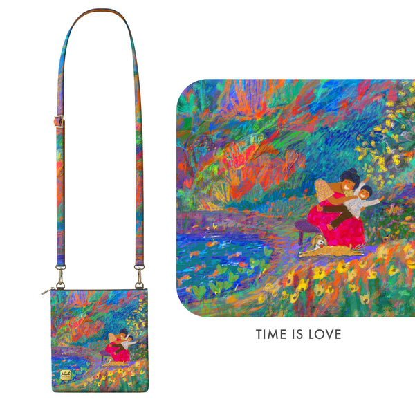 Bibsisita Sling Bag -Time is Love