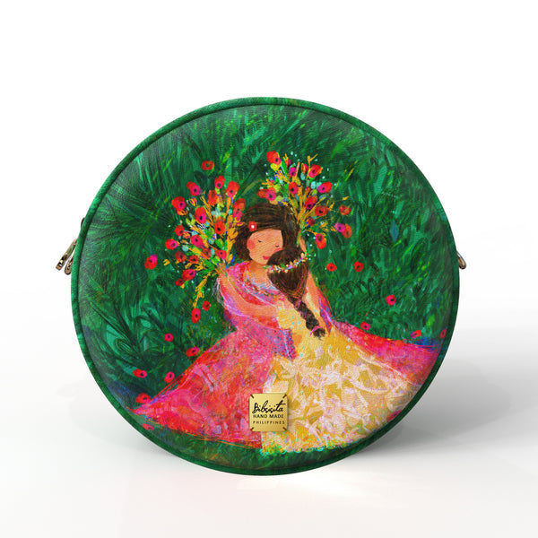 Bibsisita Round Bag Shoulder Bag - Loved
