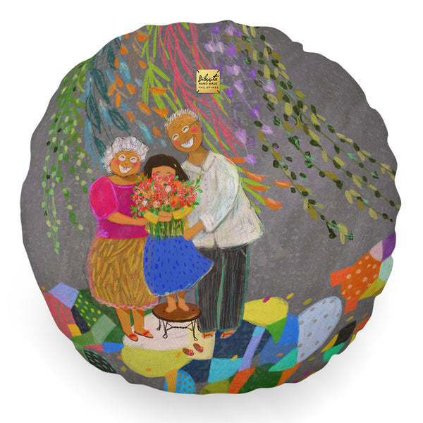 Bibsisita Pillow Round with Filler - Apo (girl)