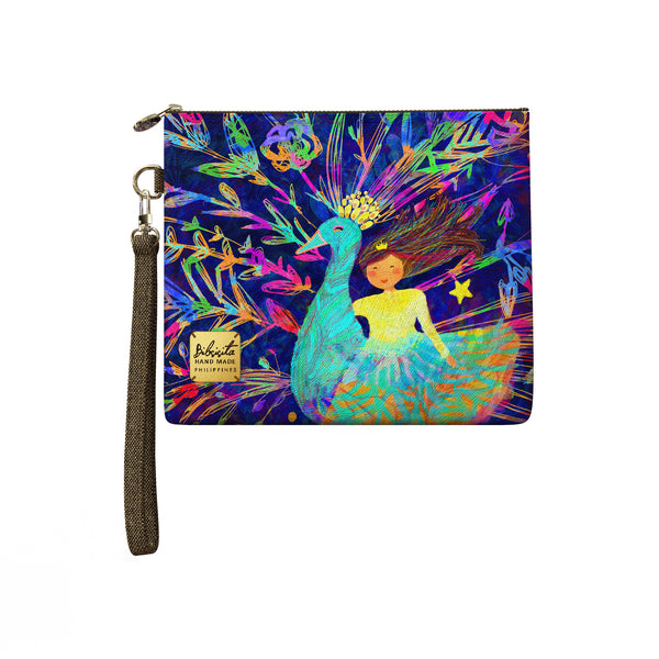 Bibsisita Wristlet - The Peacock And The Little Princess