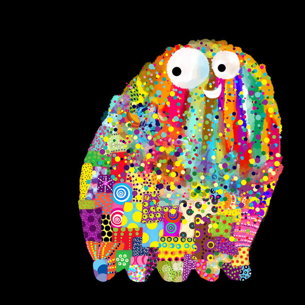 Bibsisita Sling Bag - Dotted Monster