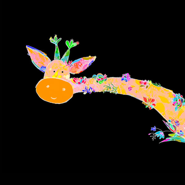 Bibsisita Wristlet - Giraffe