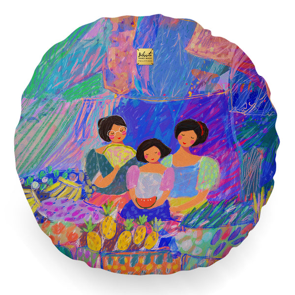 Bibsisita Pillow Round with Filler - Generations