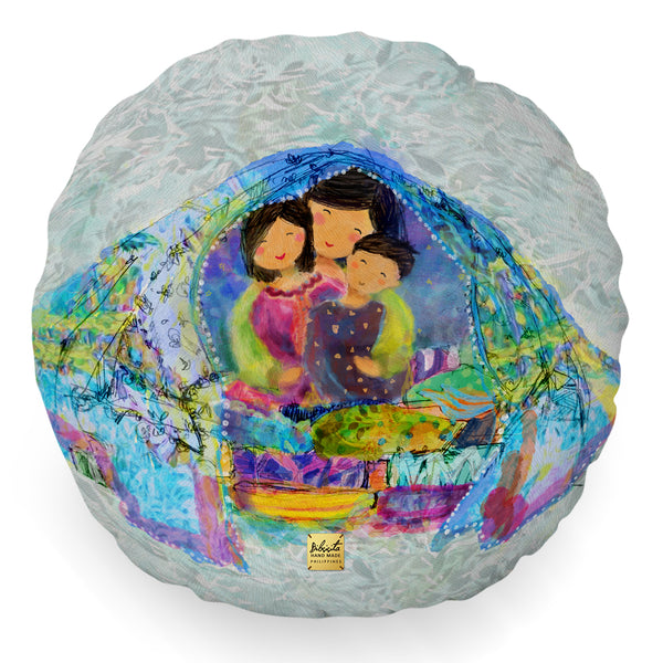Bibsisita Pillow Round with Filler - In Her Arms