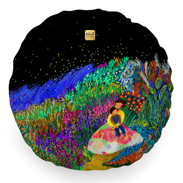 Bibsisita Pillow Round with Filler - Lullaby